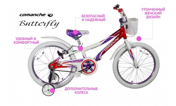 Велосипед Comanche Butterfly 20