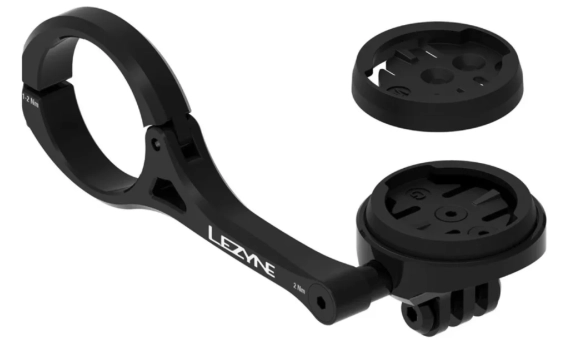 Кріплення переднього світла та комп'ютера LEZYNE GARMIN/WAHOO GPS FORWARD MOUNT під стандарт Go-pro