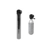 Насос Topeak Two Timer XT комбінований з СО2 8bar алюмінієвий сріблястий 82г