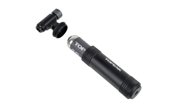 Насос для баллонов СО2 (16г) Topeak AirBooster Pro алюминиевый черный 53г