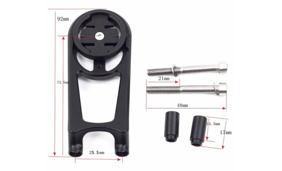 Крепление на вынос руля Fouriers S024 для Garmin/Mio/Bryton/Giant GoPro, Full CNC, MY19 Giant Propel