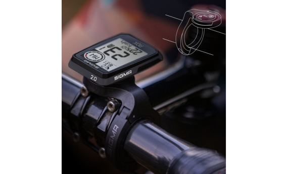 Компьютер Sigma Sport ROX 2.0 Top Mount Set